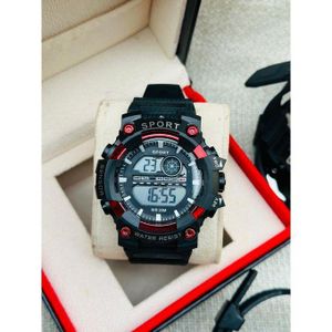 Montre numérique unisexe Multifonctionnelle, Montres de sport pour homme et femme