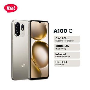 Itel A100C -6,6" - 4G - 2 SIM - 64GB ROM -(2+4)6GO RAM - 8MPx/5MPx - 5000 MAH - ANDROID 15 .G