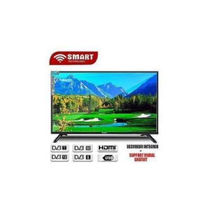 SMART TECHNOLOGY  TV LED 43 Pouces Sans Wifi-Décodeur  Integré-HDMI-USB  - Garantie 12 Mois