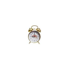 Réveil Classique Double Cloche – Quartz / doré