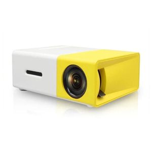 Mini projecteur multimédia LED portable intelligent pour cinéma,maison avec full HD 1080p et haut-parleurs intégrés 