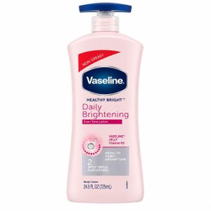 Vaseline Lait Corps Clarifiant Healthy Bright Daily Brightening – Lotion Hydratante, Teint Uniforme & Éclat Naturel  - 600 ml