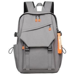 Mode sac à dos - sac d'école imperméable gris 