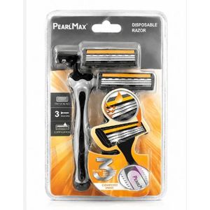 Rasoir Manuel Tête Pivotante – 1 Rasoir + 3 Recharges