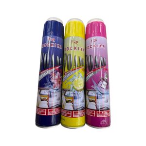 Spray Nettoyant Mousse – lot de 3 pots - Multi-Usage & Dégraissage Puissant 450ml