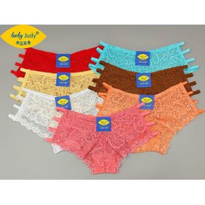 lot de 12 slips sexy en dentelle