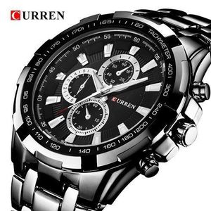 Curren Curren 8023 Montre A Quartz Pour Homme - Noir