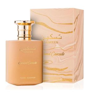Paris Corner Taskeen Caramel cascade Eau de parfum intense femme bonne teneur et bonne senteur note excellente 48H
