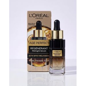 L'Oréal Paris - Age Perfect Renaissance Cellulaire - Midnight Sérum Régénérant - Anti-Rides, Fermeté & Éclat - 30ml