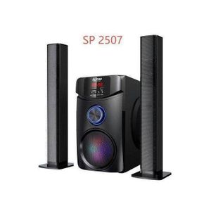 ALiTOP  Woofer SP-2507 Home Cinéma - Chaîne HI-FI - Noir 
