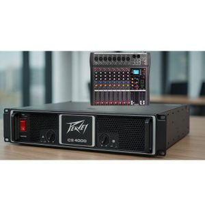 Good Peavey Power Amplifier ORIGINAL Avec mixeur 8 channel professionnelle