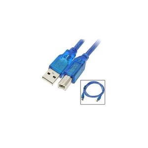 Cable Câble USB Compatible Pour Imprimante 3m - Bleu