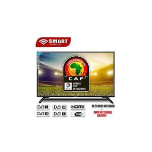 SMART TECHNOLOGY TV LED - 32 Pouces - HD - STT-5132A - STT-3218K OuSTT-7732 Ou  5132AA STT-9032-9832-Régulateur & Décodeur Intégrés - Noir - Garantie 24  Mois