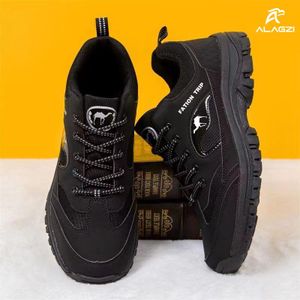 ALagzi Chaussures de sport et décontractées pour hommes - Noir, pointures 39 à 48