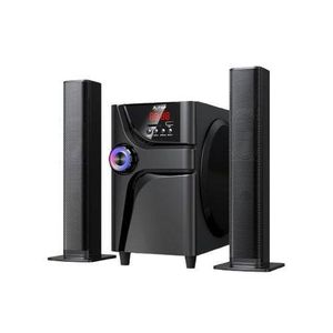 Woofer ALITOP SP-2533 - Home Cinéma & Chaîne HI-FI - Son Puissant & Basse Profonde - Noir