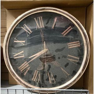 Chic Horloge Murale Ronde , Horloge Publicitaire Pour Salon Chambre