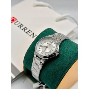 Curren Montre Femme De Luxe, à Quartz, Analogique - Acier Inoxydable - Nouvelle Collection