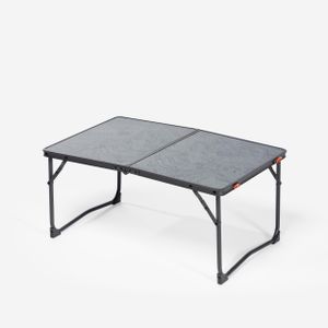 Quechua Table de Camping Basse Pliante - 2 à 4 Personnes - Gris