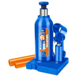 WADFOW WHJ1506 - Cric Bouteille Hydraulique Soudé - 6 Tonnes Avec Soupape De Sécurité BN