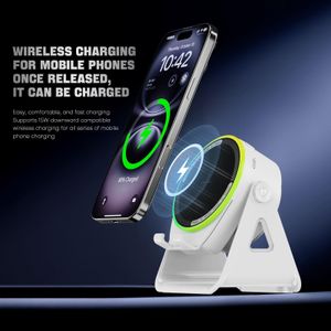 Chargeur Induction Rapide - Enceinte Bluetooth - Support Vidéo 360°