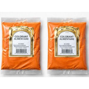 Colorant alimentaire , 2x100g, Al Amira