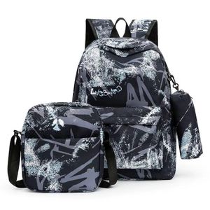 Ensemble Sac à Dos Unisexe 16 Pouces - Sacs à Dos Scolaires  3-en-1 De Grande Capacité Pour Etudiants