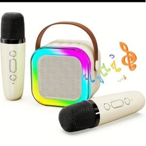 Enceintes sans fil Bluetooth avec microphone, mini portable