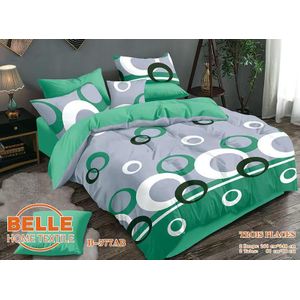  Lot de 2 Draps et 2 Taies - Confort et Élégance pour Lit 3 Places