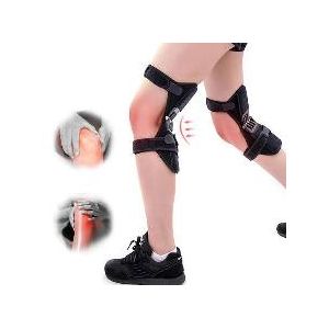 KNEE POWER Genouillère de soutien articulaire avec ressort taille ajustable