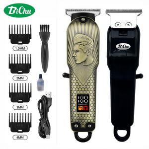BiChu BiChu- tondeuse à cheveux, charge USB, tondeuse électrique de sculpture pour salon de coiffure