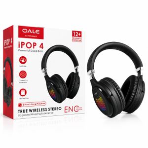 Casque Bluetooth OALE iPOP 4 – Son Stéréo Haute Qualité avec Deep Bass
