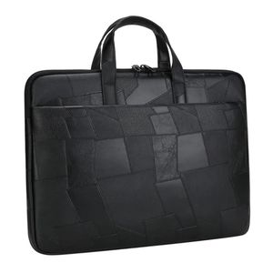 Sac En  Mallette d'affaires pour homme et femme, Sac à main diagonal, Sac d'épaule, Sac pour ordinateur - IMPERMEABLE - Noir
