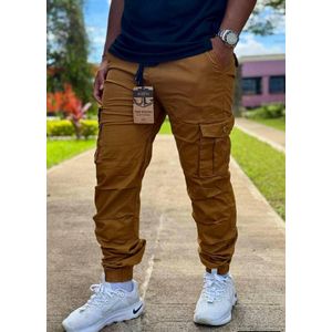 Pantalon Cargo Homme - kaki