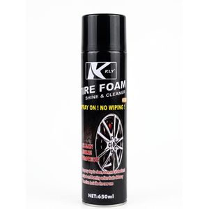 Kly Tire Foam Shine & Cleaner – Mousse Nettoyante et Brillance Pneus 650ML