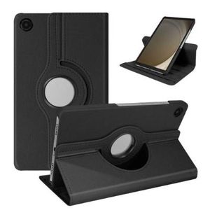 Étui Clapet Compatible Samsung Galaxy Tab A11 Plus Clapet Support Rotatif portrait / paysage - NOIR