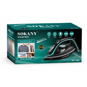 Sokany Fer à Repasser Vapeur – 2600W Haute Performance