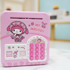 Tirelire Électronique My Melody - Coffre-fort Interactif avec Code et Empreinte pour Enfants