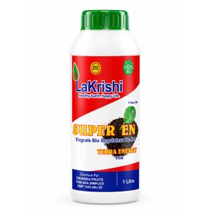 LaKrishi SUPER EN Terra Energy PGR – Engrais Bio Régulateur de Sol Liquide 1 L