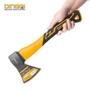 PRATIQUE Haches 800G Acier à Haute Teneur En Carbone Manche Fibre De Verre 390Mm