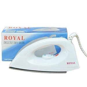 Royal Fer à Repasser Deluxe Dry YPF-2003A - 1600 Watts - Blanc