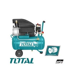 TOTAL Compresseur à Air 2HP 24L