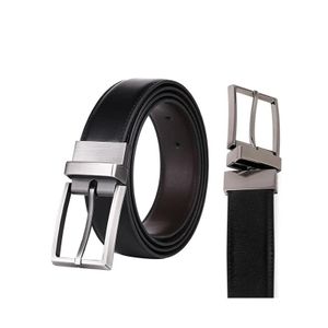 3 Ceinture Élégante réversible pour Homme - Boucle Classique Ardillon