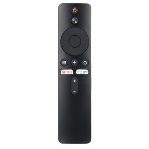 XMRM-006 Pour Xiaomi MI Box S MI TV Stick MDZ-22-AB MDZ-24-AA Boîte TV intelligente Télécommande vocale Bluetooth (Noir)