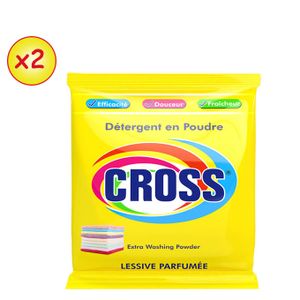 Cross Lot de 2 Lessive - 850G