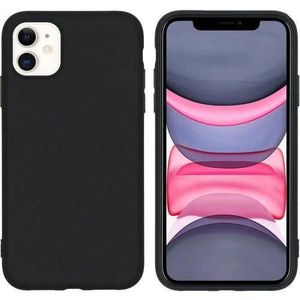coque sillicone iphone 11 - noir