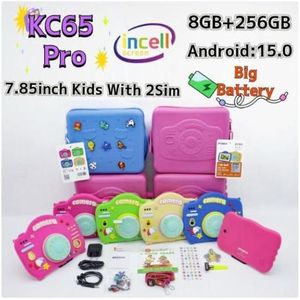 Atouch  Tablette Educative KC65 pro de 7.85 pouces, Android 15 Duel SIM Wi-Fi, GSM, 4G, 3G 8/256GRAM