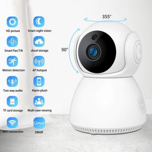 Caméra Wifi Rotation 360° V380 + Carte Mémoire 32 Go