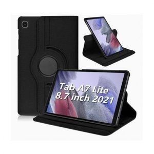 Samsung Étui A Rabat Compatible Galaxy Tab A7 Lite 8.7’’ 2021 T220 T225 - Noir + antichoc