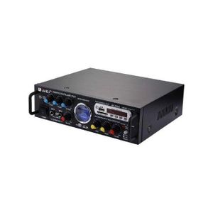 Très Puissant Amplificateur Audio Stéréo Avec Télécommande, Prise En Charge FM/SD/lecteur MP3/USB/affichage
