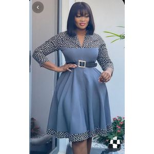 Modele de robe deals volante en pagne